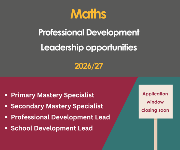 Maths Leadership Programmes 26/27